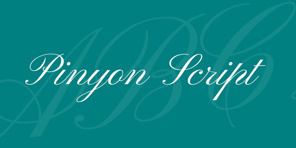 Pinyon Script Font Download Mac